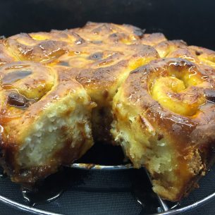 Easy Chelsea Buns, Orange & Chocolate