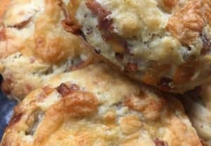 cheese & bacon scones