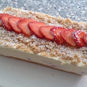 Strawberry  & White Chocolate Shortcake