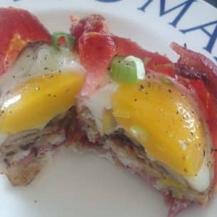 Bacon & Egg breakfast cups