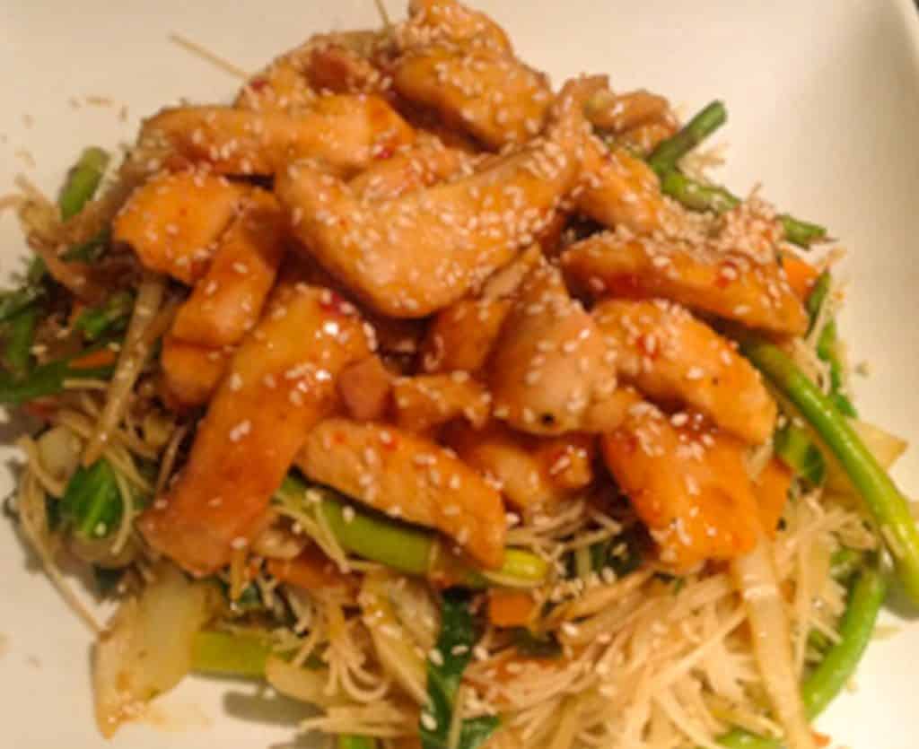 Sweet Chilli Chicken Noodles
