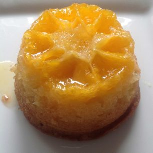 Easy Clementine Upside Down Puddings