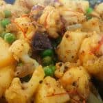 Sri Lankan style cauliflower potato curry