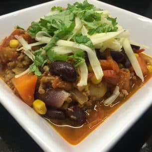 Healthy Chilli con Carne – Lighter