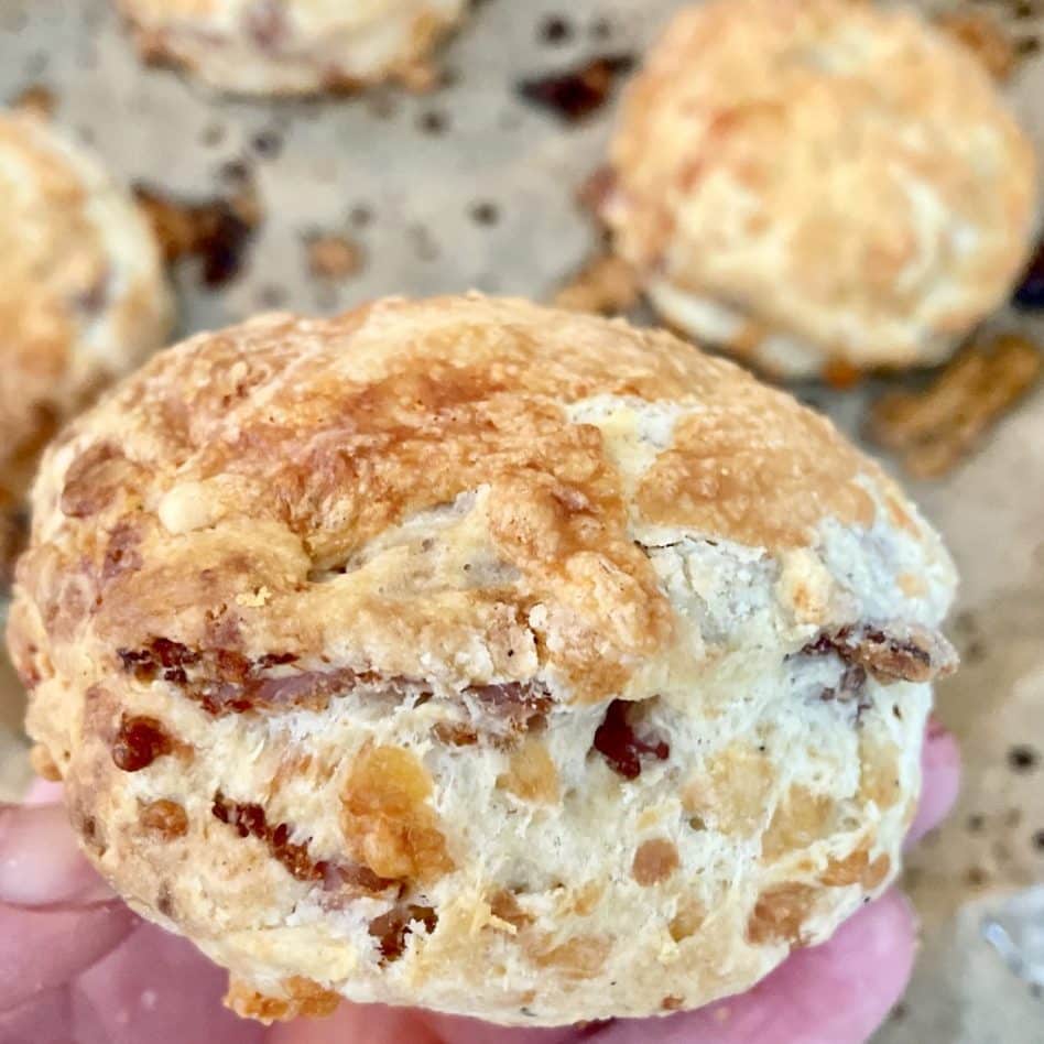 Easy Cheese & Bacon Scones