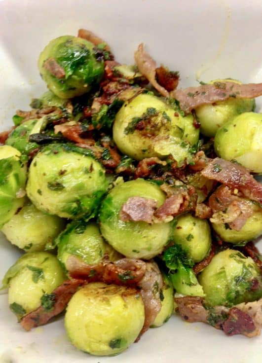 Christmas Brussel Sprouts