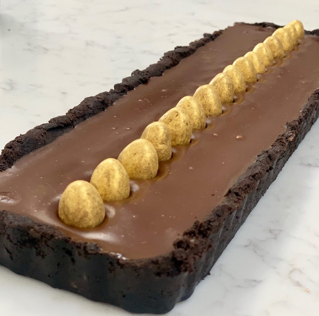 Easy Easter Chocolate Tart