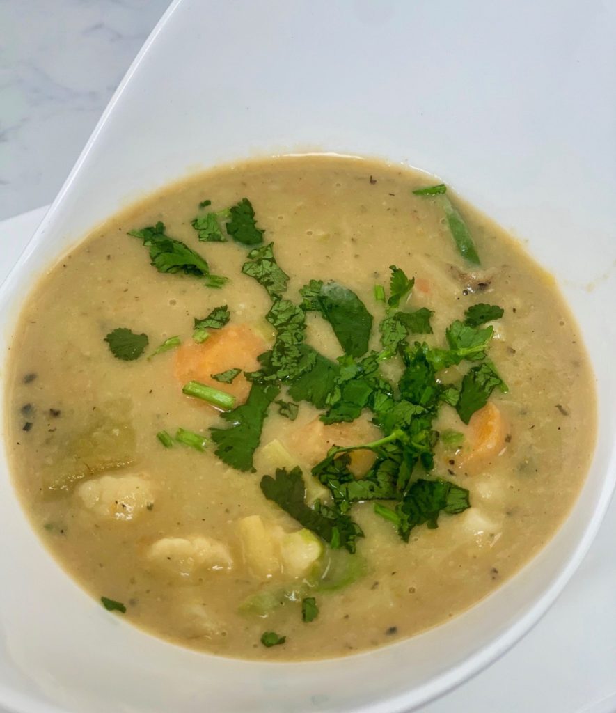 Healthy Creamy Vegetable Soup SW