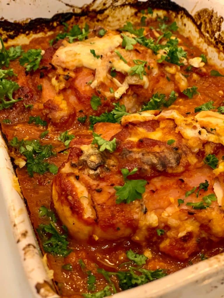 Baked Easy Hunters Chicken - Slimming