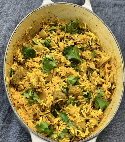 Lamb Biriyani - finished