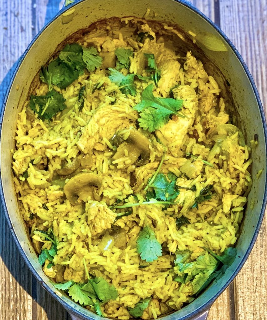 Leftover Turkey Biryani - Easy!