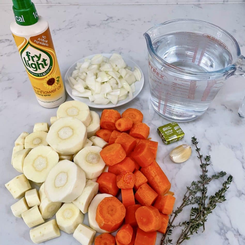 Easy Carrot & Parsnip Soup – Healthy!