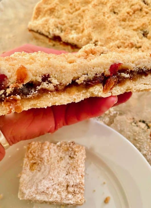 Mincemeat slice 