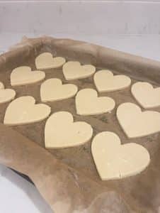 Shortbread Chocolate Hearts