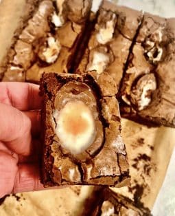 Easter egg Brownies - so easy