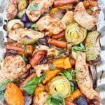 A tray Bake of paprika chicken