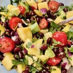 Bowl of mango & blacken salad
