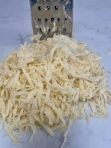 grated potatoes