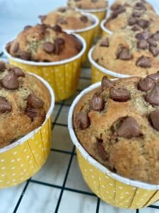 Baked Banana Muffins