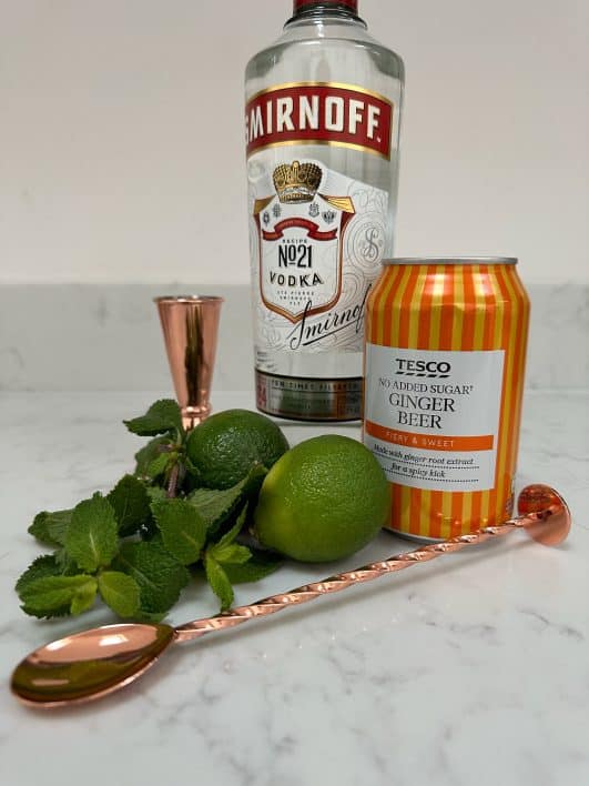 Moscow mule ingredients