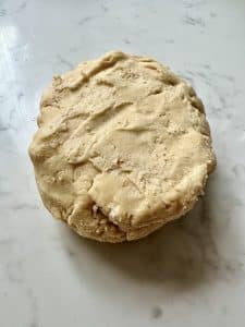 Pastry - unbaked for tart