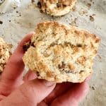 Fruit scones - close up