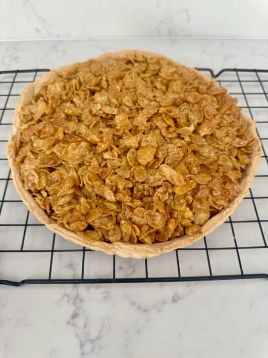 Baked cornflake tart 