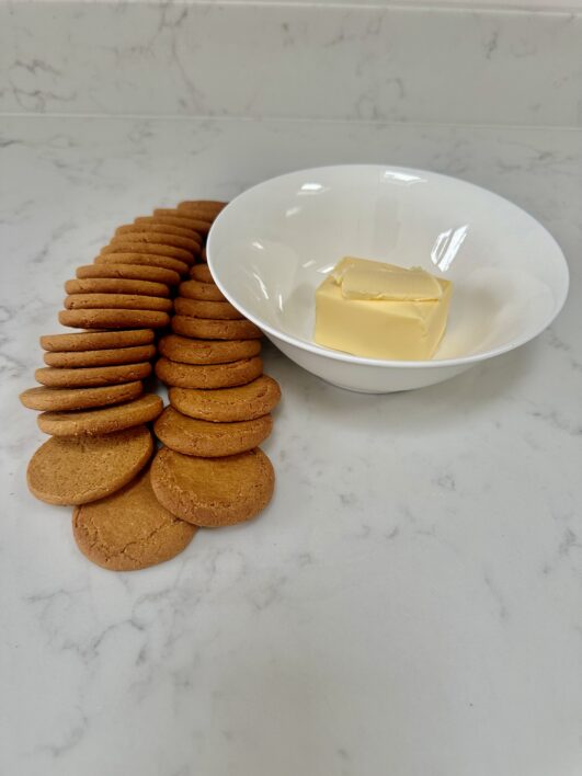 ginger nuts and butter