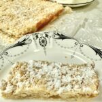 Served Lemon Shortbread slice