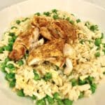 Buffalo Chicken served with rice